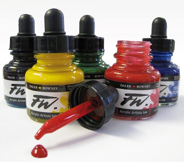 Image of Daler Rowney Acrylic Artists Ink