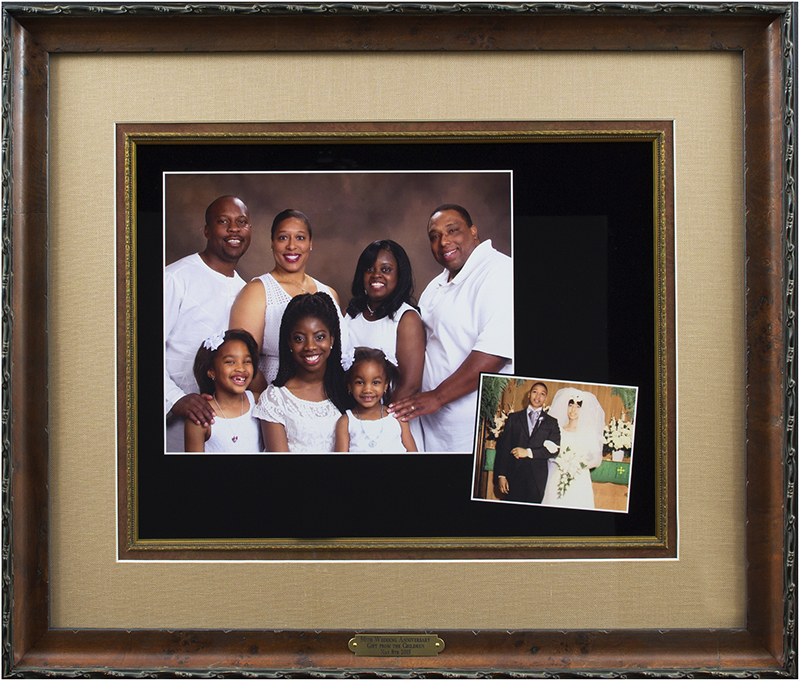 Image of Framed Family Portrait